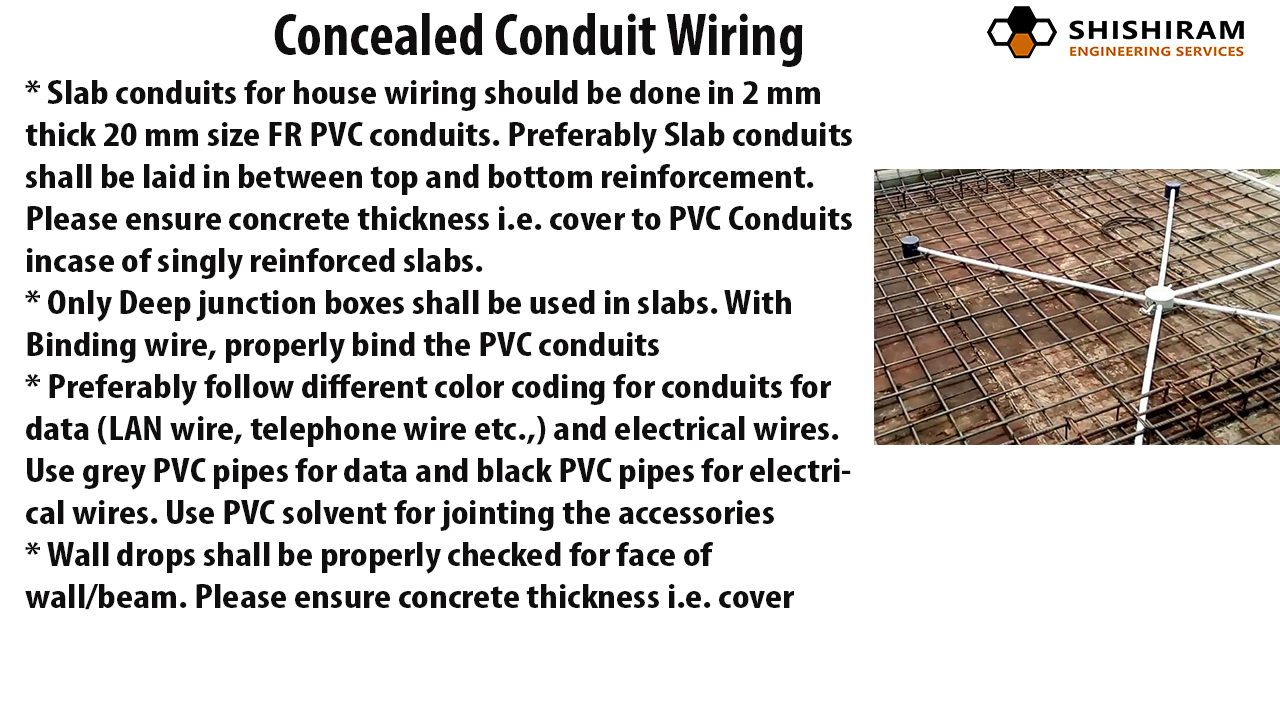 Save Money House Wiring by Doing These Simple Steps During Electrical Conduits Laying of Your Home