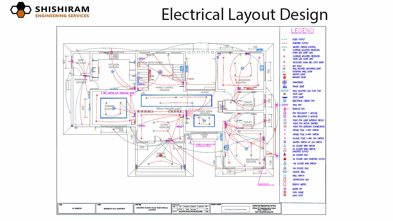 How To Draw Electrical Layout Plans