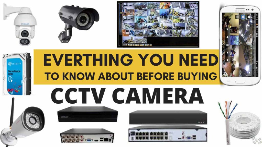 CCTV Camera System Buying Guide NVR VS DVR HD(Analog) vs IP Cameras Surveillance Hard Disk