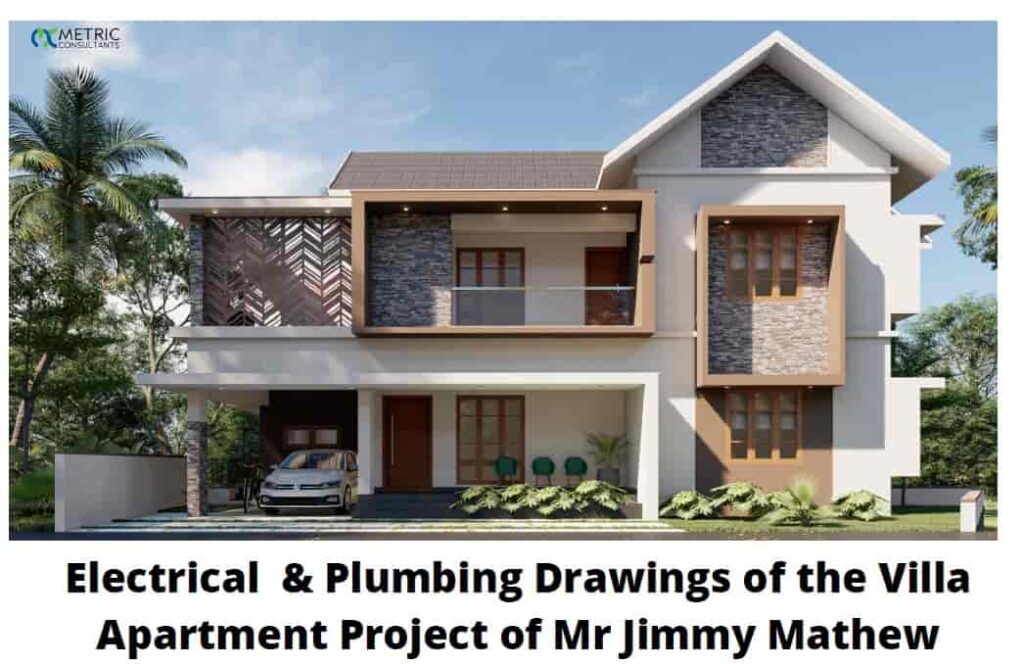 Electrical & Plumbing Drawings of the Villa Apartment Project of Mr Jimmy Mathew-min