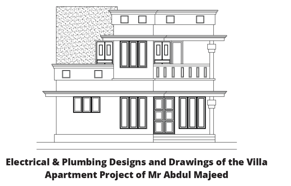 electrical & plumbing drawings of rasheed